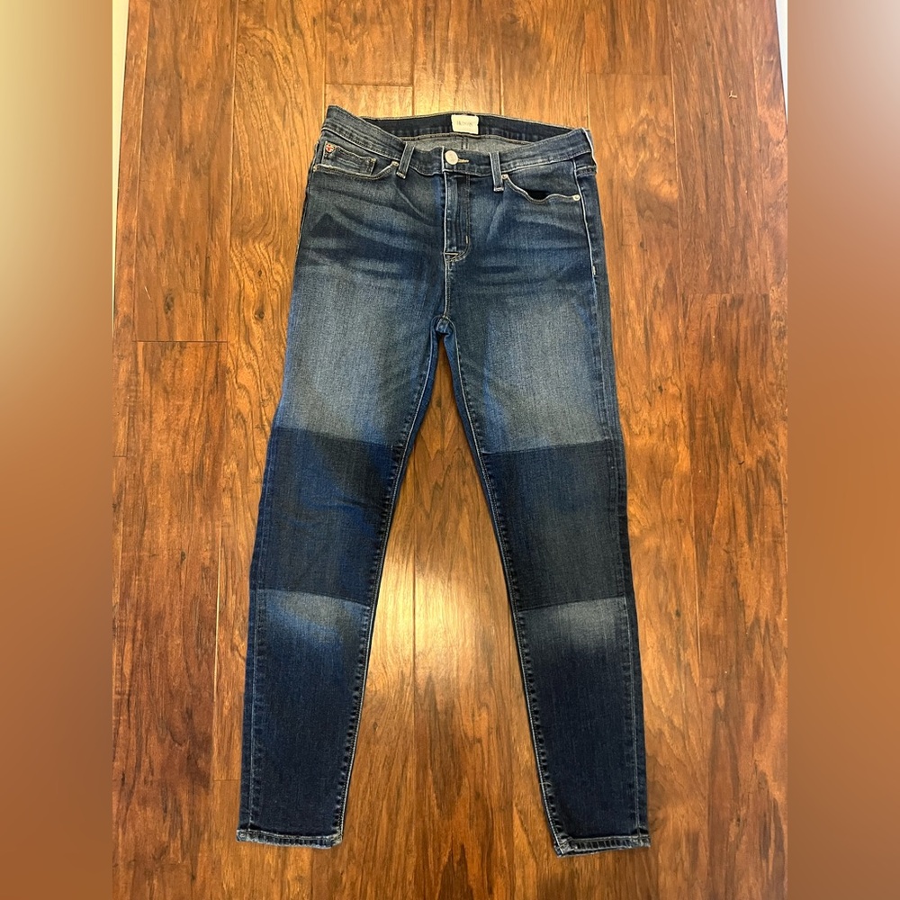 LIKE NEW Hudson Nico Midrise Ankle Super Skinny Jean in Flee - Sz 29